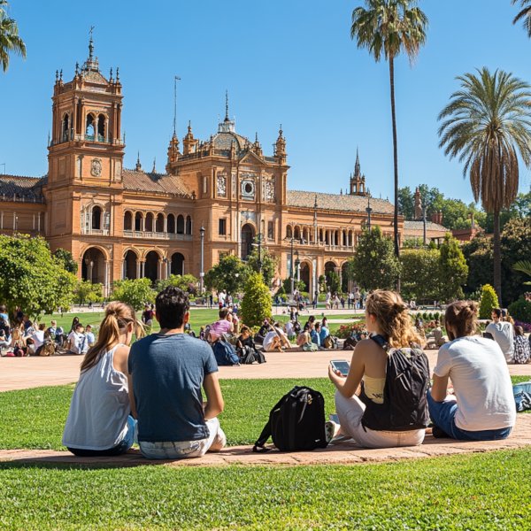 university students studying in Spain